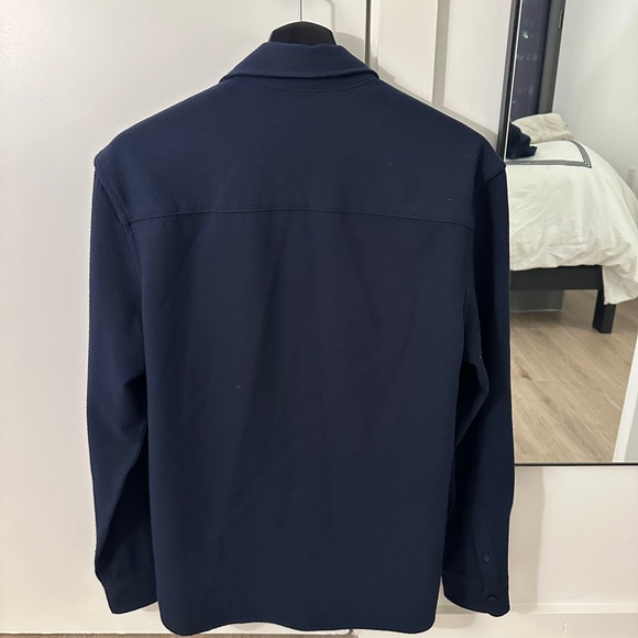 Zara Men’s navy blue size small button down shirt - Picture 2 of 3